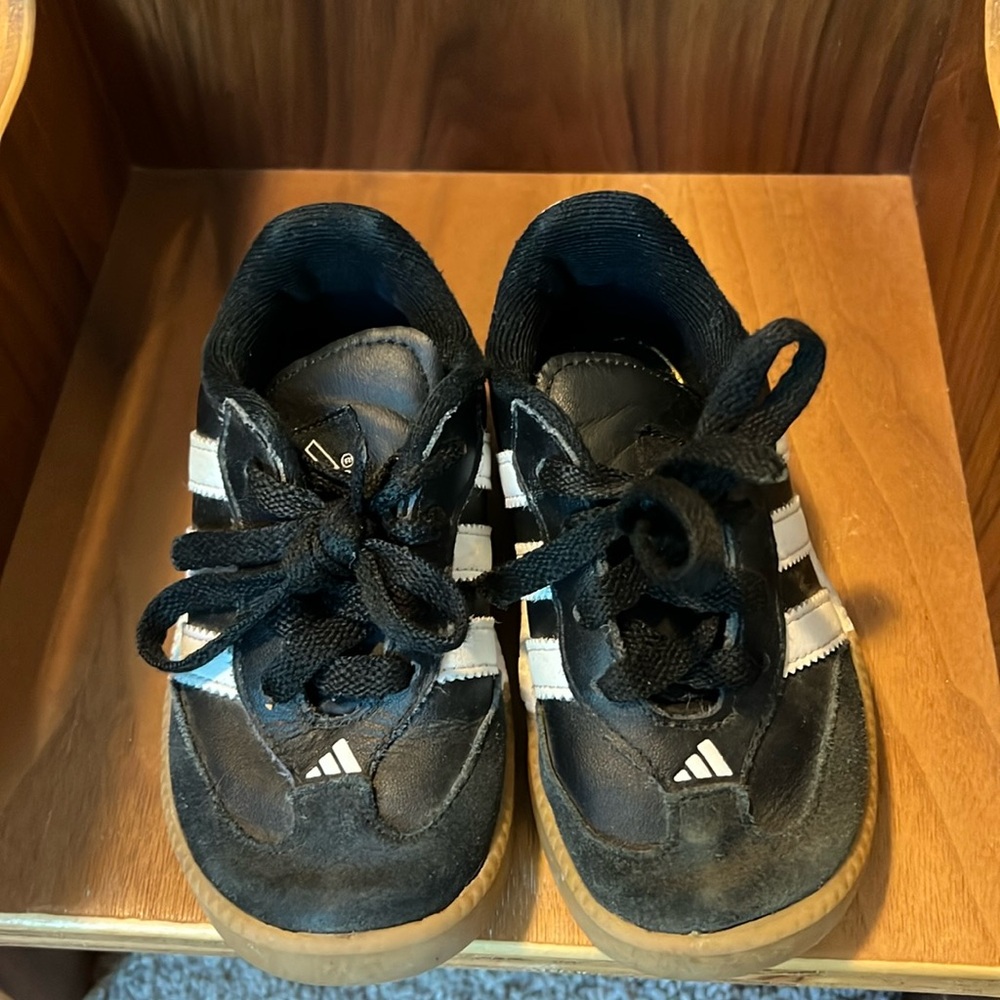 Gently used Adidas Sambas.